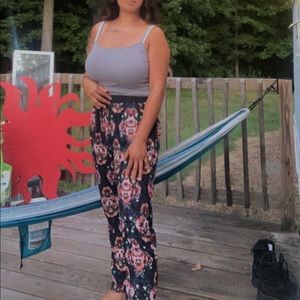 Floral pants